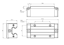 Модуль опорный Hiwin HGH25HAZAC