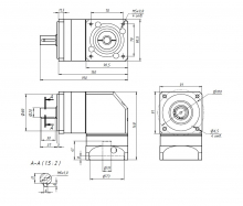 Планетарный редуктор HPZS90-MB (5:1)