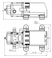 Насос мембранный HY-4200