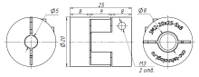Муфта JM2-20-25-5-8