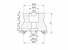 ФРЕЗА НАСАДНАЯ\ТОРЦЕВАЯ KM12-50-22-4T