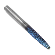 Борфреза твердосплавная форма L0313M03 с покрытием BNC (blue coating)