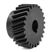 Шестерня косозубая M2,5-Z25-19 фланец 15мм