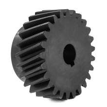 Шестерня косозубая M2,5-Z25-16 фланец 15мм