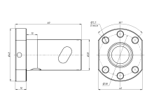 Гайка ШВП Hiwin R16-10T3-FSI
