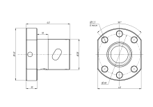 Гайка ШВП Hiwin R16-5T3-FSI