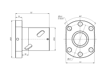 Гайка ШВП Hiwin R20-5T4-FSI