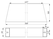 RXLG2500W100RJ Тормозной резистор 2,5кВт 100 Ом