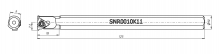 Резец резьбовой для внутренней резьбы SNR0010K11