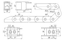 TP10x15 R28 (с держателями)