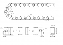 Кабель-канал гибкий TP10x20 R28 (с держателями)