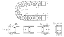 TP65x100 R125 (с держателями)