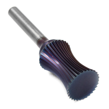 Борфреза твердосплавная форма U1625M06 с покрытием BNC (blue coating)