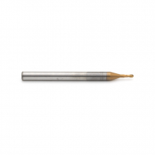 Фреза спиральная двухзаходная сферическая с покрытием AlTiN DJTOL AAS2QX015