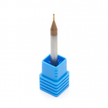 Фреза спиральная двухзаходная сферическая с покрытием AlTiN DJTOL AEP2QX01