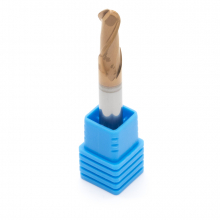 Фреза спиральная двухзаходная сферическая с покрытием AlTiN DJTOL AS2QX06