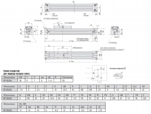 Бесштоковый пневмоцилиндр MY1B25-700LZ-M9BL