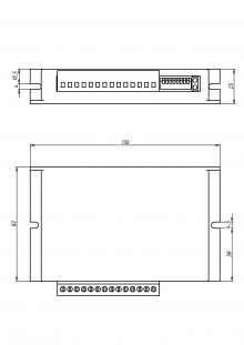 Драйвер 3-х фазного ШД YKD3606M