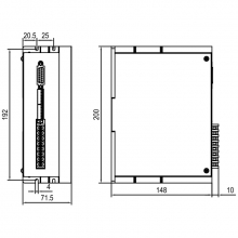 Драйвер ШД YAKO YKD2822M