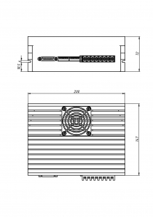 Драйвер ШД YAKO YKD2822M