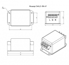ЭМИ-фильтр CW4L2-10A-R