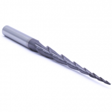 Фреза спиральная двухзаходная конусная сферическая DJTOL NL2QX10.80.4