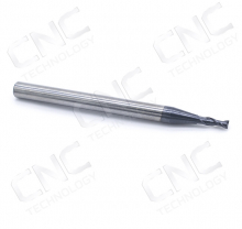 Фреза спиральная двухзаходная с покрытием AlTiN DJTOL NS2LX02