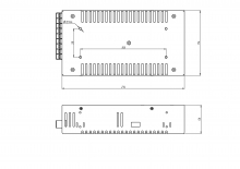 Импульсный блок питания MEAN WELL LRS-350-36