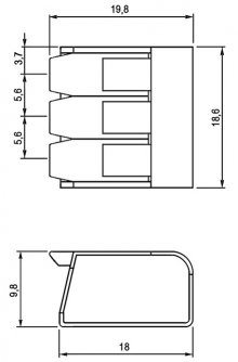 Клеммная колодка PCT413