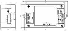 Контроллер шагового двигателя BE-1103 (без провода)