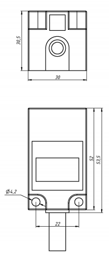Концевой индуктивный датчик TL-N10MF1 200mA
