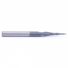 Фреза спиральная двухзаходная конусная сферическая Mnogofrez MFL2QX3.15.40.0.25