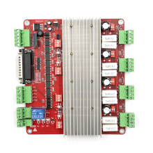 Многоканальный драйвер шаговых двигателей, 4-ех осевой TB6560 4axis