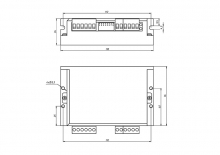 Одноканальный драйвер для 3-х фазных ШД 3DM580
