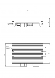 Одноканальный драйвер шаговых двигателей M545D