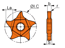 Пластина PENTA24N160 P6522