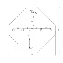 Пластина соединительная ПА-3