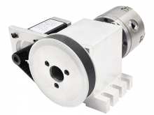 Поворотная ось 5M-6-80B четырехкулачковая на ременном редукторе