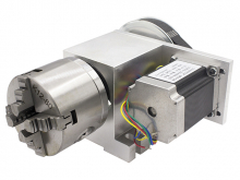 Поворотная ось 5M-6-80B четырехкулачковая на ременном редукторе