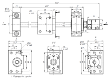 Комплект sfu1204-500mm+BKBF10+DSG12H+D25L30 8*8