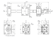 Комплект sfu1605-1000mm+BKBF12+DSG16H+D25L30 8*10