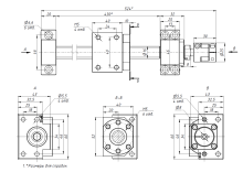 Комплект sfu1605-500mm+BKBF12+DSG16H+D25L30 8*10