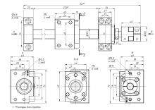 Комплект sfu2005-300mm+BKBF15+DSG20H+D30L40 12*14