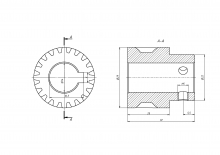 Шестерня S1.25-20-14
