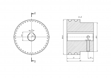 Шестерня S1.5-40-14