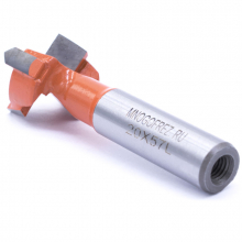 Сверло чашечное четырехзаходное по дереву FT120107L левое вращение