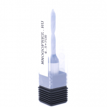 Сверло присадочное усиленное "сквозное" Mnogofrez KJ1-V40204R правое вращение