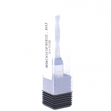 Сверло присадочное усиленное "сквозное" Mnogofrez KJ1-V4020RR правое вращение