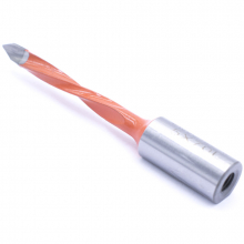 Сверло присадочное усиленное "сквозное" Mnogofrez KJ2-V80201L