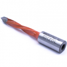 Сверло присадочное усиленное "сквозное" Mnogofrez KJ2-V80202L